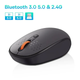 Мышь Baseus F01B Tri-Mode Wireless Mouse 2.4G frosted grey (B01055503833-00) - изображение 2