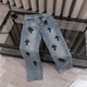 Джинси для хлопчика Chrome Hearts світло-синього кольору loose fit M, зріст 174 - 178 - изображение 1