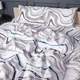 Простынь MirSon Бязь 17-0696 River Streams King Size 220x240 см (2200010453157) - изображение 2