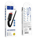 Кабель Hoco X59 Victory charging data cable for iP 2.4 A 1.2m black - зображення 2