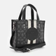 Сумка кросс-боди через плечо женская маленькая Coach Dempsey Tote 22 BG-COA-28 Коричневая 195031481727) - изображение 4