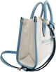 Cумка Michael Kors MK Mirella Small Shopper Top Zip Crossbody Bag Chambray Blue - изображение 2