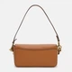 Сумка багет женская из натуральной кожи маленькая Coach Studio Baguette Bag BG-COA-43 Коричневая (195031682285) - изображение 3