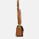 Сумка багет женская из натуральной кожи маленькая Coach Studio Baguette Bag BG-COA-43 Коричневая (195031682285) - изображение 5