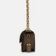 Сумка кросс-боди через плечо женская из натуральной кожи маленькая Coach Luxe Calf Idol Bag 23 BG-COA-23 Коричнева (193971591681) - изображение 5