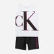 Дитячий літній комплект (майка + шорти) для хлопчика Calvin Klein 366862515 86 см Різнокольоровий (1159826010) - зображення 1