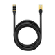 Кабель Baseus High Speed Seven Types of RJ45 10Gigabit Network Cable 20m Black (WKJS010901) - зображення 1