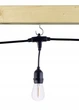 Садовая гирлянда 10м с 10 LED-лампами E27 – наружное декоративное освещение с возможностью соединения - изображение 7