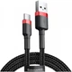 Кабель Baseus Cafule Cable USB for Type-C 2A 2.0 м Red/Black (CATKLF-C91) - изображение 1