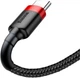 Кабель Baseus Cafule Cable USB for Type-C 2A 2.0 м Red/Black (CATKLF-C91) - изображение 3