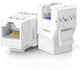 Коннектор Ugreen NW186 Cat-6 UTP Unshielded Module 180° 1 шт White (30844) - изображение 3