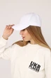 Бейсболка женская 58-60 цвет белый No Brand ЦБ-00278799 - изображение 2