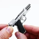 Сувенирный Пистолет Pietro Bereta M92 Silver Мини Пистолет (01414) - изображение 2