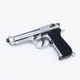 Сувенирный Пистолет Pietro Bereta M92 Silver Мини Пистолет (01414) - изображение 7