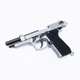 Сувенирный Пистолет Pietro Bereta M92 Silver Мини Пистолет (01414) - изображение 8