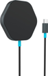 Ładowarka bezprzewodowa Canyon Hexagon 110 Black-Blue (CNS-WCS110) - obraz 1