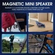 Магнітна колонка Bluetooth 5.3 TWS 5W Об'ємний звук Магнітне кріплення LED-підсвітка ( колір Black ) - зображення 14