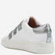 Sneakersy damskie do kostki Geox D15FEC085EW-C0007 38 24.7 cm Biały/Srebrny (8050036011978) - obraz 2