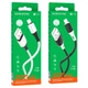Кабель Borofone BX79 silicone cable for lightning (1 m) 2.4 A White - изображение 2