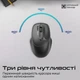 Мышь беспроводная оптическая Promate UniGlide 1600dpi на батарейках Black - изображение 2