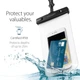 Чохол для телефону, аквабокс Spigen Velo A600 Universal Waterproof Прозорий з чорним (000EM21018) - зображення 8
