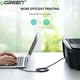 Кабель для принтера UGREEN US135 USB 2.0 AM to BM Print Cable 5m (10352) - изображение 3