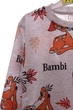 Пижама с длинным рукавом для девочки трикотажная Bambi серая 140 см (53990) - изображение 2