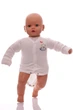 Боді з довгим рукавом із подряпинами трикотажний BABY Ведмедик молочний 56 см (53966) - зображення 4