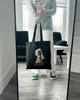 Екошопер BookOpt BK4074 VERMEER Дівчина з перловою сережкою, чорний - изображение 8