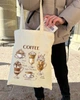 Екошопер BookOpt But first Coffee бежевий (BK4067) - изображение 10