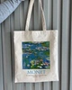 Екошопер Bookopt MONET - Водяні лілії. Бежевій (ВК4063) - зображення 6