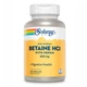 Betaine HCl 650mg - 100 vegan caps бетаїн гідрохлорид з пепсином для підтримки кислотності шлунка, травлення білків та комфорту після їжі - зображення 1