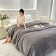 Плед Шарпей 3D Malloory Home Темно-сірий полуторний 150х200 - зображення 1