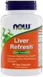 Поддержка печени Now Foods Liver Refresh 90 капсул в упаковке (ARE-573941) - изображение 1