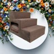 Прикроватные ступеньки для собачек 55*40*40 коричневые правые - изображение 4