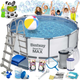 Basen stelażowy Bestway Steel Pro Max 366 x 122 cm 18 w 1 z maszynką do baniek 56420 (5903890614836) - obraz 1