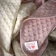 Набор 3 вафельных полотенца Lovely Svi для ванной, отелей, SPA, саун, кухні 70x140 см , 2 шт - 34x72 см - Розовый - изображение 3
