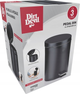 Kosz na śmieci Dirt Devil E9491 czarny z pedałem 3 l (8711252494913) - obraz 2
