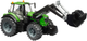 Traktor Bruder Deutz 8280 TTV z ładowaczem czołowym 3161 (4001702031619) - obraz 1