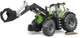 Traktor Bruder Deutz 8280 TTV z ładowaczem czołowym 3161 (4001702031619) - obraz 4