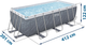 Basen stelażowy Bestway Steel Pro Max 412 x 201 x 122 cm 17 w 1 56722 (5903890615062) - obraz 9