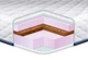 Тонкий матраc-топпер Eurosleep Slim Cocos-Mix жаккард 140x190 - изображение 3