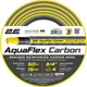 Шланг садовый 2Е AquaFlex Carbon 3/4" 50 м 4 слоя 15 бар -10…+60°C (2E-GHE34GE50) - изображение 1