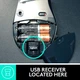 Мышь беспроводная Logitech M705 Marathon Mouse Graphite (910-001963) - изображение 5