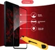 Защитное стекло для смартфона Xiaomi Redmi Note 14 5G Intaleo 9H 3D Black (1283126599460) - изображение 5