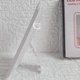 Зеркало для макияжа со светодиодной подсветкой LED Makeup Mirror, прямоугольное настольное косметическое зеркало с 3 режимами освещения, сенсорным управлением и регулируемым углом наклона Белое GFRE-811-White - изображение 7