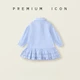 Дитяча сукня для дівчинки Premium Icon 7441 92-98 см Блакитний - зображення 3