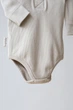 Детский комплект (боди + штаны) MagBaby Natural 68 см Светло-бежевый - изображение 3