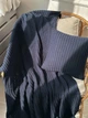 Плед вязаный ПРОВАНС Cotton синий, 120х200см 039530 - изображение 4