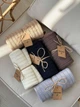 Плед вязаный ПРОВАНС Cotton бежевый, 120х200см 039527 - изображение 8